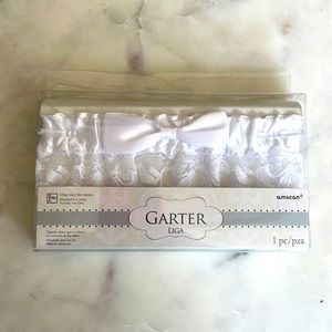 Brand new white Garter Belt